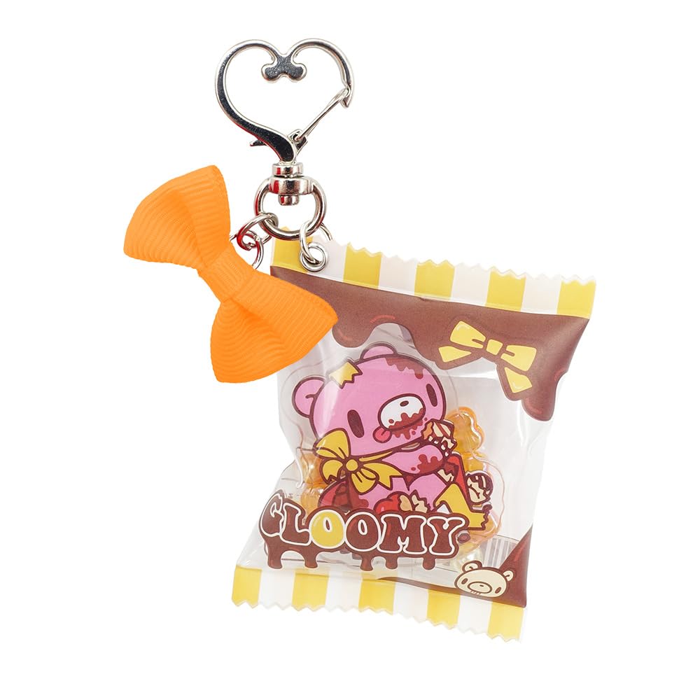 Amazon.co.jp: グルーミー チョコシャカキーホルダー オレンジ 8203